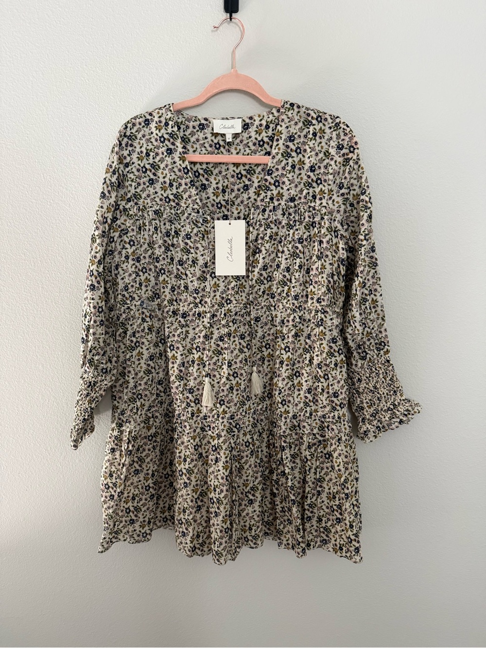 NWT Cleobella Raquel Mini Dress in Calico Floral